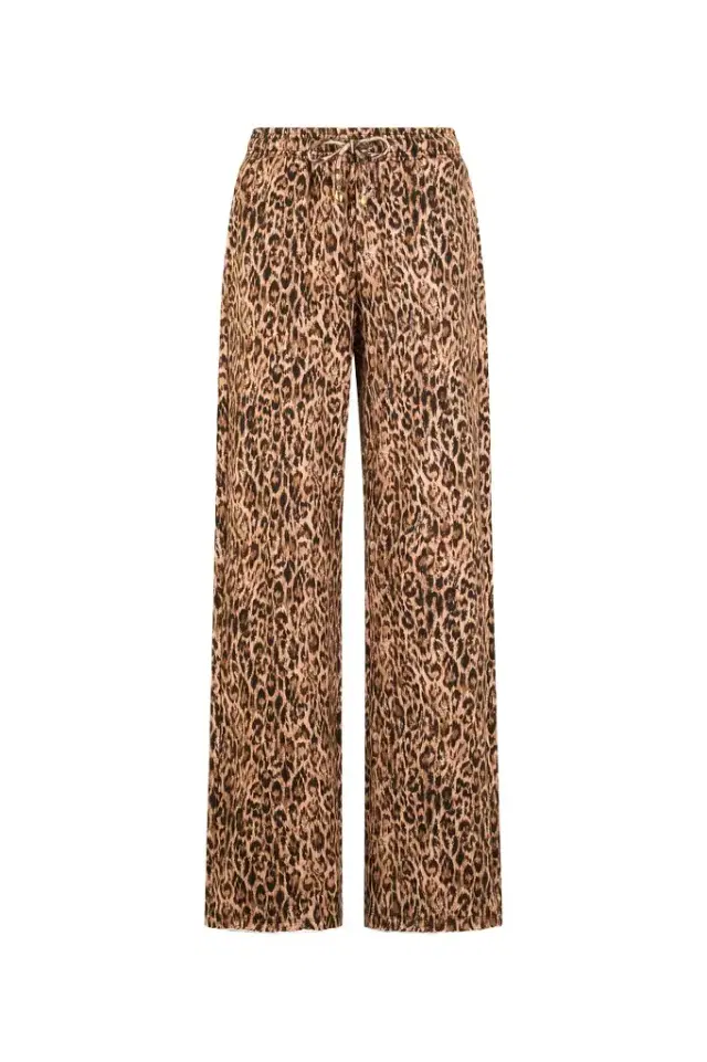 Roberto Cavalli Leopard Skin Print Trousers