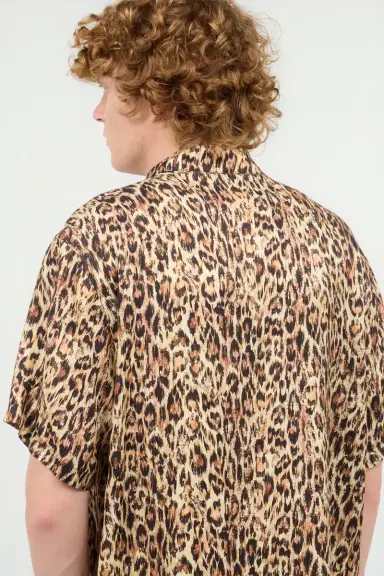 Roberto Cavalli Jaguar Skin Shirt With JC Monogram | Thumbnail 6