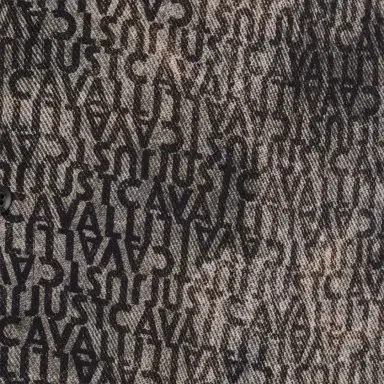 Roberto Cavalli Faded Effect Shirt with All-Over Lettering | Thumbnail 4