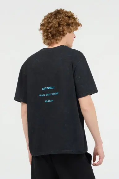 Roberto Cavalli T-Shirt With Logo | Thumbnail 3