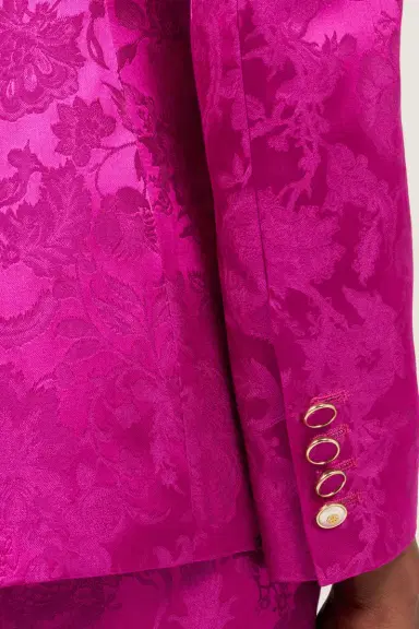Roberto Cavalli Blazer in Florentine Flowers jacquard pattern | Thumbnail 6