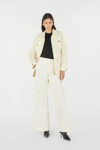 Roberto Cavalli Jacket With belt And Python Pattern | Thumbnail 7