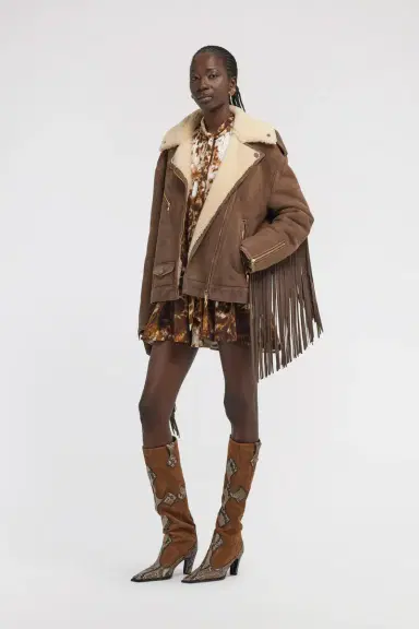 Roberto Cavalli Biker Jacket with Fringe | Thumbnail 5