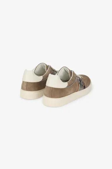 Roberto Cavalli Sneakers in Suede with Python Print | Thumbnail 3