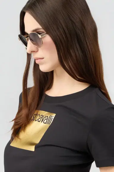 Roberto Cavalli Unisex geometrical metal frame | Thumbnail 5
