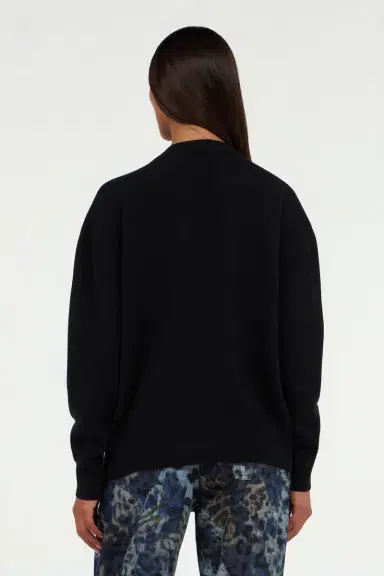 Roberto Cavalli Black sweater with Monogram Mirror Snake | Thumbnail 3 Roberto Cavalli Black sweater with Monogram Mirror Snake | Thumbnail 3