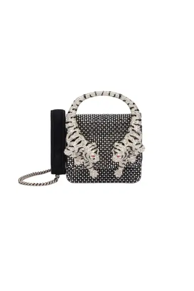 Roberto Cavalli Roar AirPods Case With Sequins And Tigers | Thumbnail 1 Roberto Cavalli Roar AirPods Case With Sequins And Tigers | Thumbnail 1