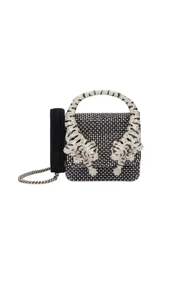 Roberto Cavalli Roar AirPods Case With Sequins And Tigers