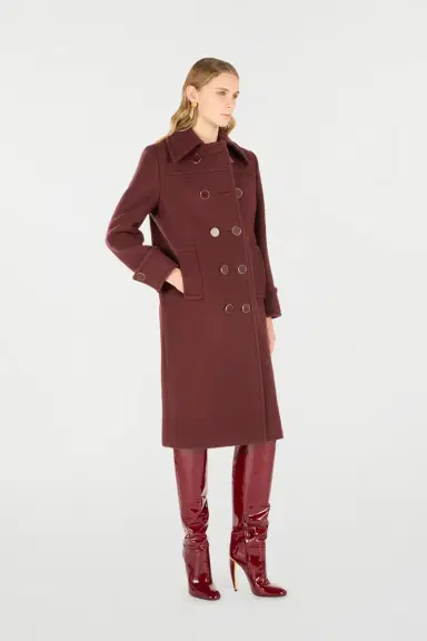 Roberto Cavalli Double-Breasted Wool Coat | Thumbnail 2