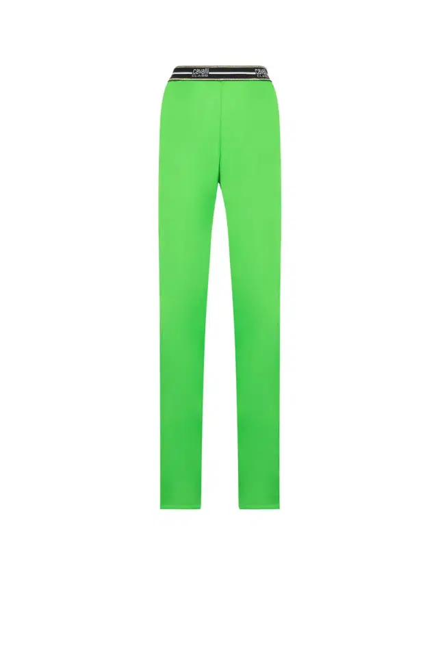 Roberto Cavalli Logo-Jacquard Trousers