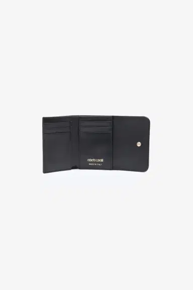 Roberto Cavalli Snake Scale-Effect Metallic Wallet | Thumbnail 5