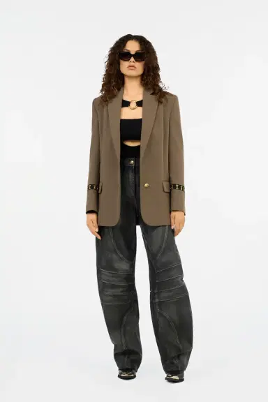 Roberto Cavalli Black Ribbed Cut-Out Sweater | Thumbnail 6