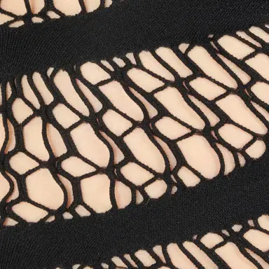 Roberto Cavalli Midi Dress With Perforated Pattern | Thumbnail 4