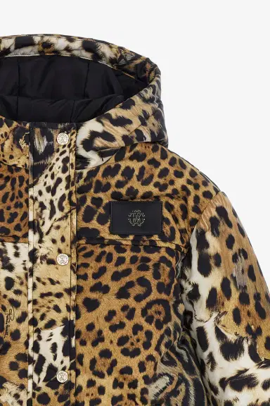 Roberto Cavalli Jaguar skin print outwear | Thumbnail 3