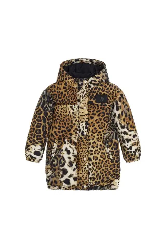 Roberto Cavalli Jaguar skin print outwear