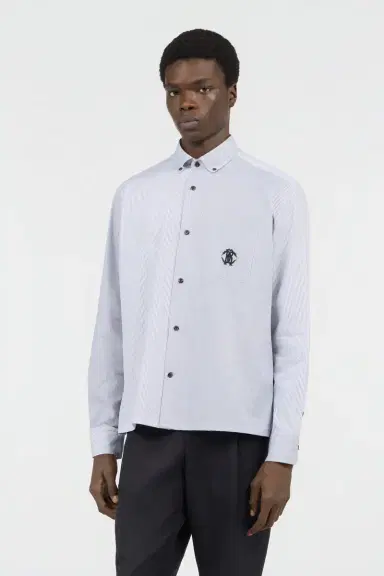 Roberto Cavalli Striped Shirt With Monogram RC | Thumbnail 2