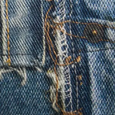 Roberto Cavalli Bralette In Denim Patchwork Capsule Collection | Thumbnail 4
