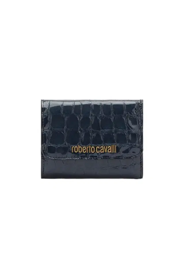 Roberto Cavalli Cardholder With Crocodile Print