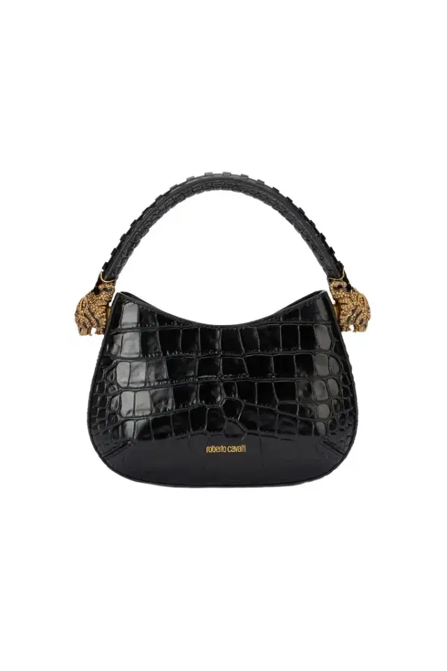 Roberto Cavalli Roar Bag hobo with jewel tigers