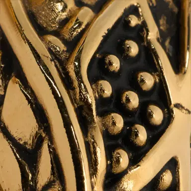Roberto Cavalli Antique Gold Chain Belt with Snake Detail | Thumbnail 3