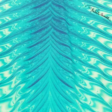 Roberto Cavalli Trikini With Optical Glass Print And Snake Ring | Thumbnail 4