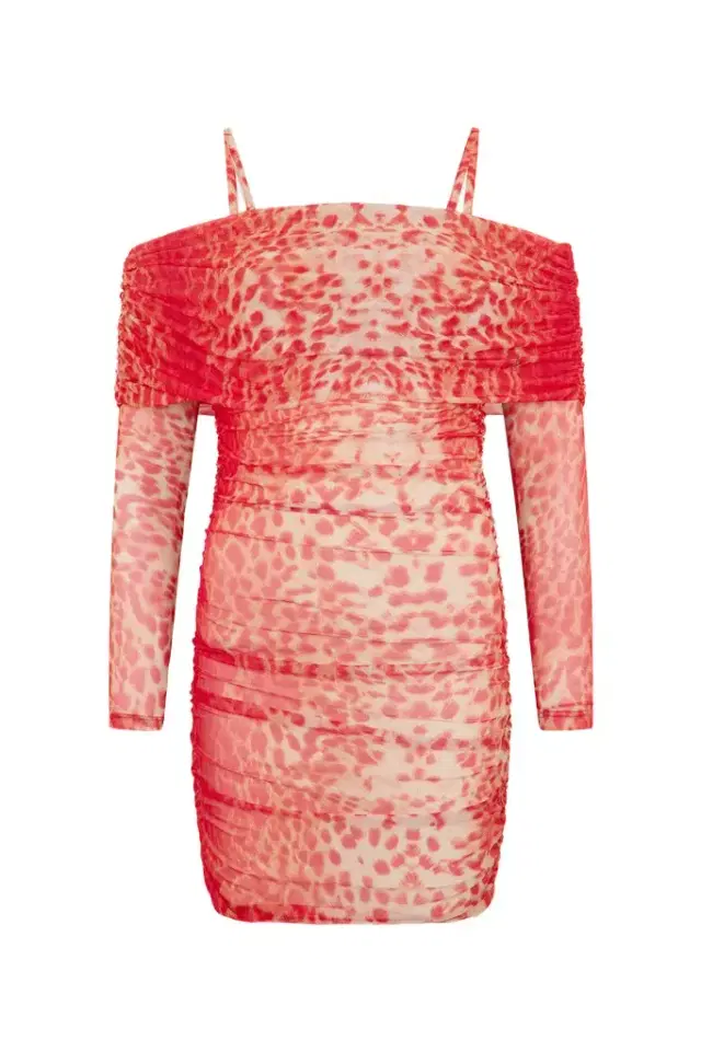 Roberto Cavalli Cheetah Skin Print Dress
