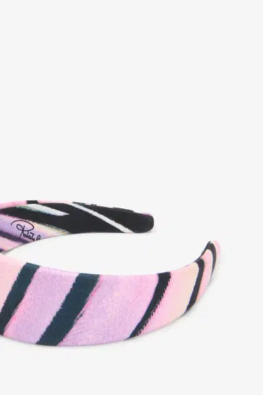 Roberto Cavalli Ray Of Paradise Print Silk Headband | Thumbnail 2 Roberto Cavalli Ray Of Paradise Print Silk Headband | Thumbnail 2