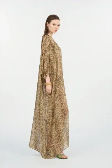 Roberto Cavalli Baby Jaguar Silk Kaftan | Thumbnail 2