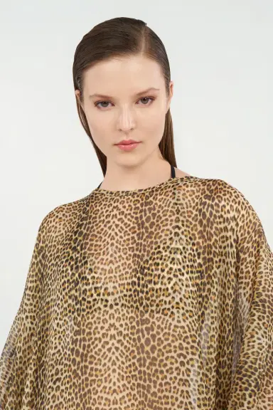 Roberto Cavalli Baby Jaguar Silk Kaftan | Thumbnail 5