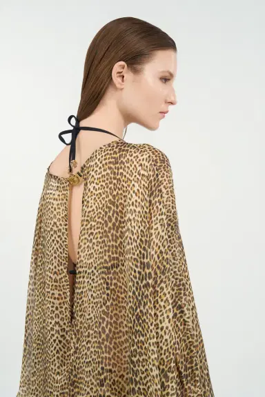 Roberto Cavalli Baby Jaguar Silk Kaftan | Thumbnail 6