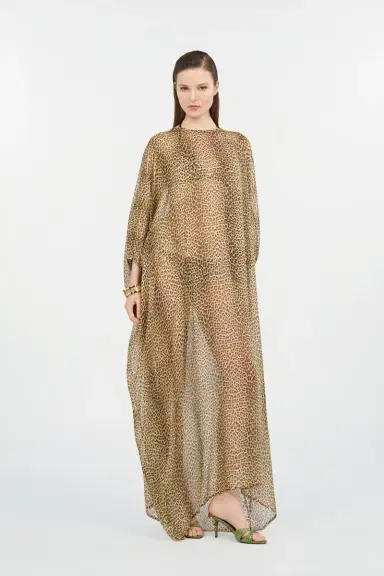 Roberto Cavalli Baby Jaguar Silk Kaftan | Thumbnail 7