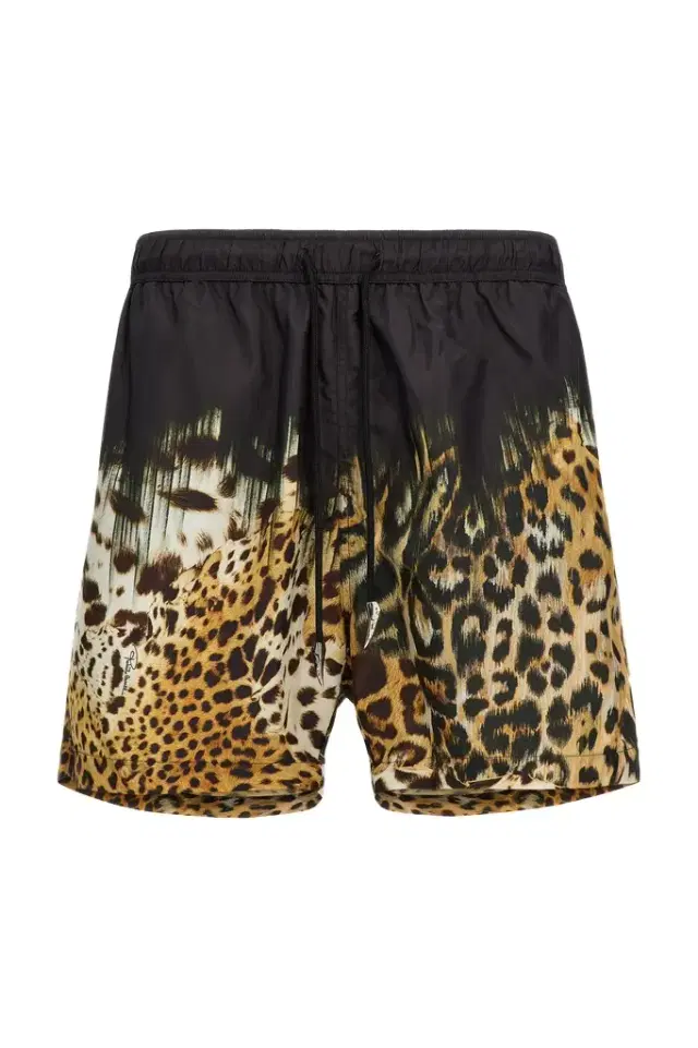 Roberto Cavalli Swim shorts with Jaguar Skin print