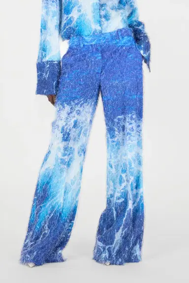 Roberto Cavalli Stretto di Messina Print Trousers | Thumbnail 2 Roberto Cavalli Stretto di Messina Print Trousers | Thumbnail 2