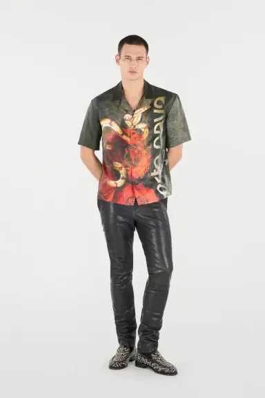 Roberto Cavalli Genuine Leather Pants | Thumbnail 6