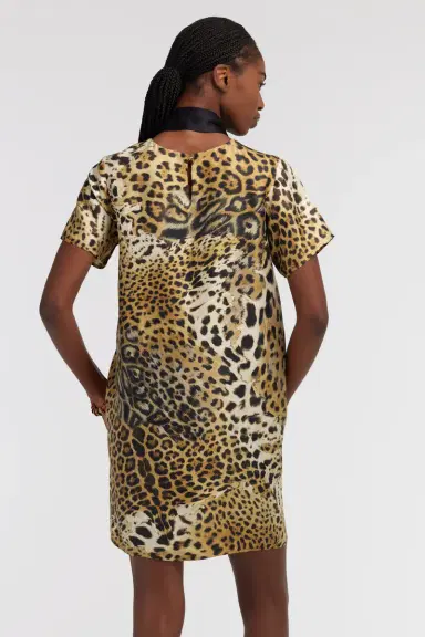 Roberto Cavalli Jaguar Skin print dress | Thumbnail 3