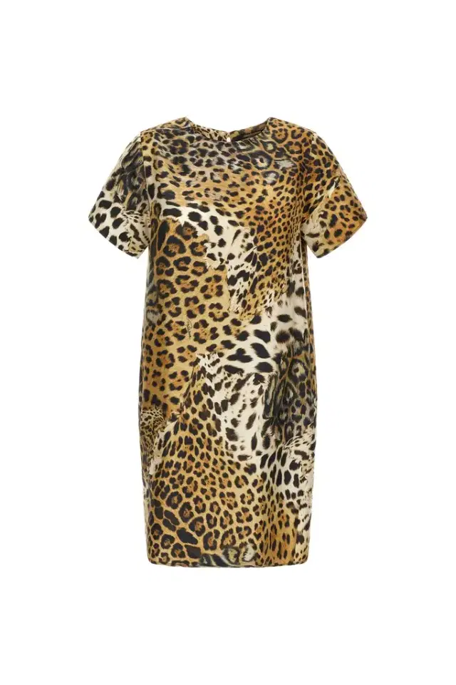 Roberto Cavalli Jaguar Skin print dress