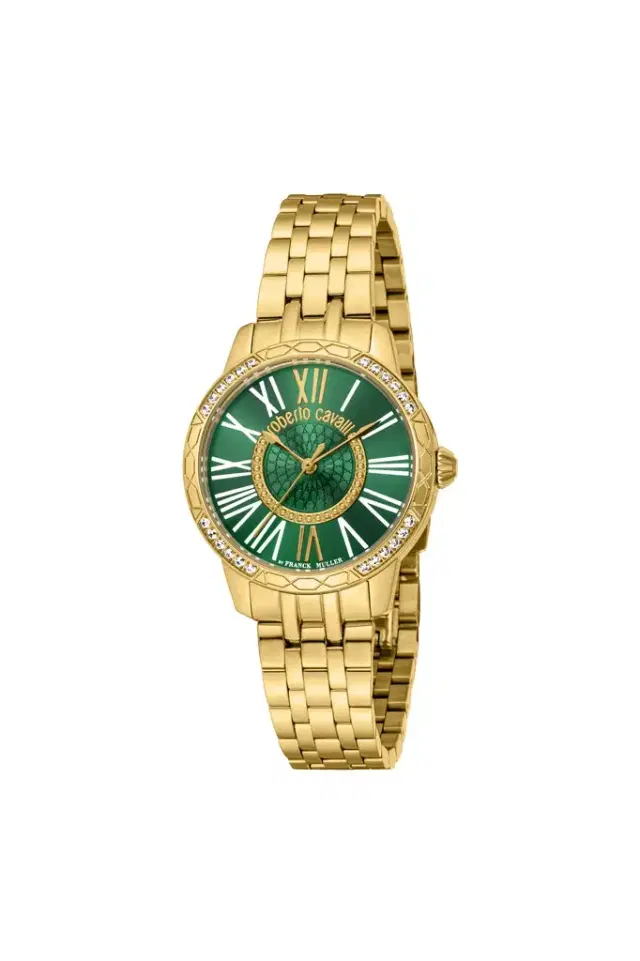 Roberto Cavalli Roberto Cavalli by Franck Muller Logo watch