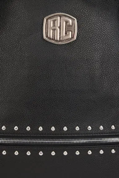 Roberto Cavalli Roberto Cavalli Studded Leather Backpack | Thumbnail 4