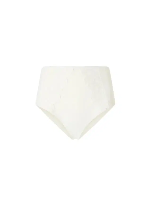 Kiki de Montparnasse Women's Juliette High-Rise Bikini Bottom - Ecru