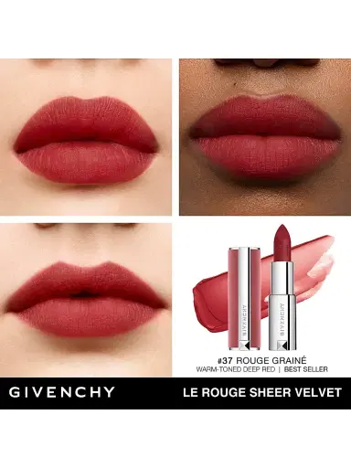 Givenchy Women's Le Rouge Sheer Velvet Lipstick | Thumbnail 3