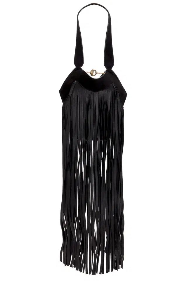 KHAITE Lotus Nano Fringe Tote Bag
