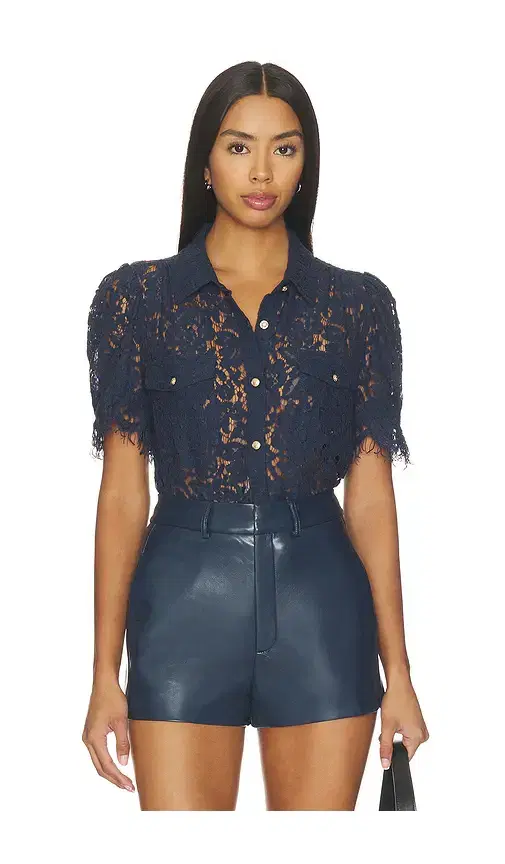 Generation Love Mikaelle Lace Shirt