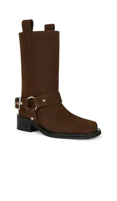Ganni Mid Shaft Biker Boot | Thumbnail 2