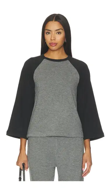 Bobi Color Block 3/4 Sleeve Raglan | Thumbnail 1