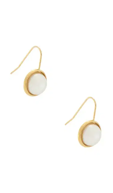 SHASHI Pearl Bezel French Hook | Thumbnail 2