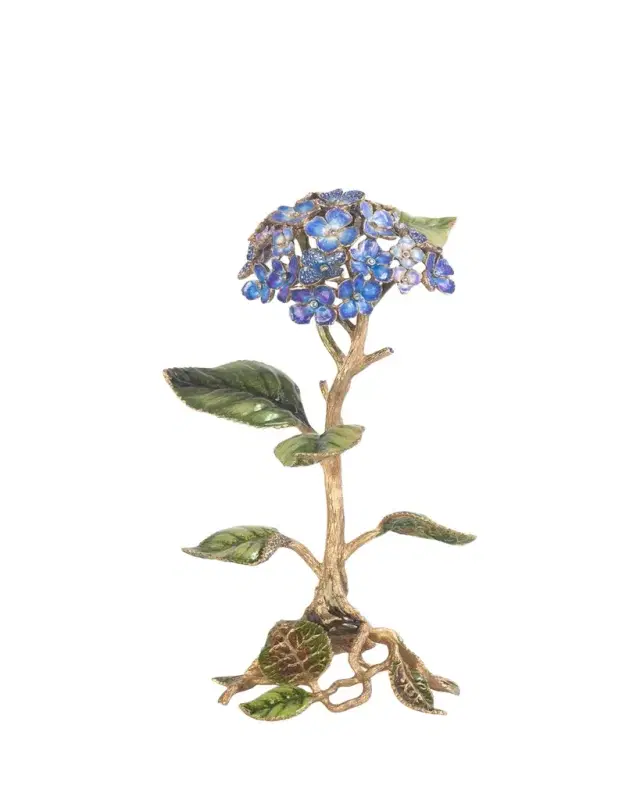 Jay Strongwater Nori Hydrangea Objet
