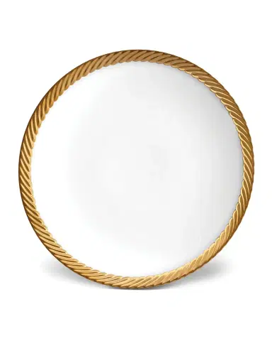 L'Objet Corde Gold-Rim Soup Bowl | Thumbnail 1 L'Objet Corde Gold-Rim Soup Bowl | Thumbnail 1
