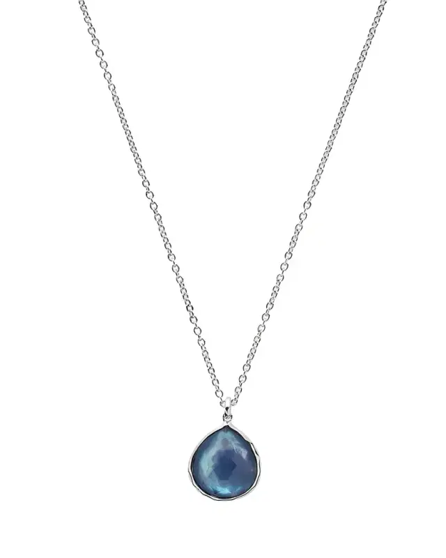 Ippolita Mini Teardrop Pendant Necklace in Sterling Silver