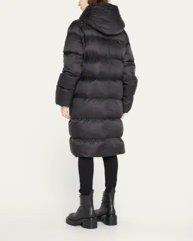 Rick Owens High-Neck Puffer Coat | Thumbnail 2
