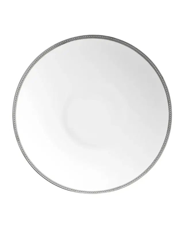L'Objet Soie Tressee Platinum-Plated Coupe Bowl